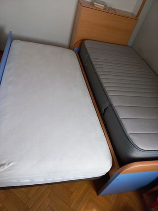 CAMA NIDO + COLCHÓN + ARCÓN