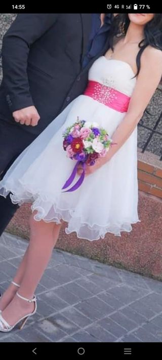 Vestido boda civil