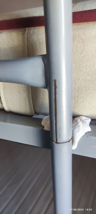 Cama litera robusta (sin colchones)