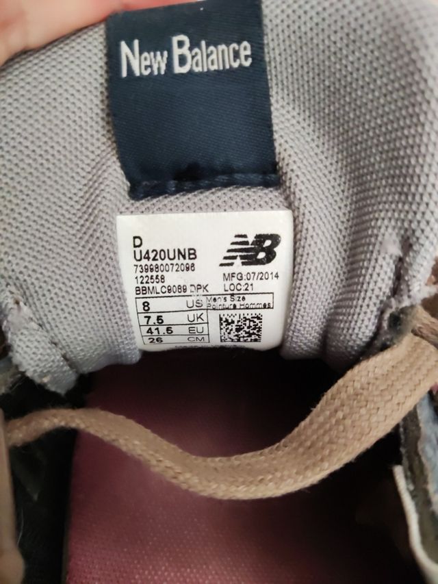 Zapatillas New Balance T.41,5