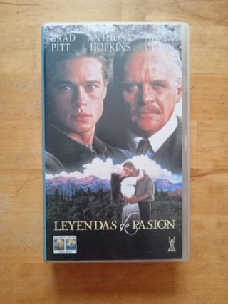VHS "LEYENDAS DE PASIÓN"