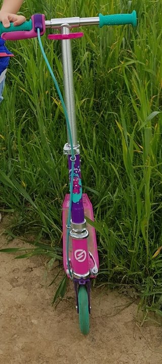 Patinete niña rosa