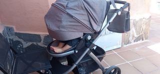 Carrito bebé 3 piezas
