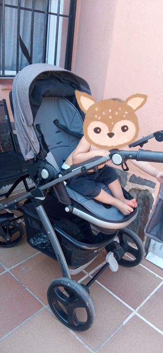 Carrito bebé 3 piezas