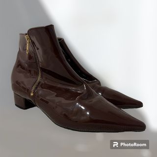 Botines charol Mujer T38. 