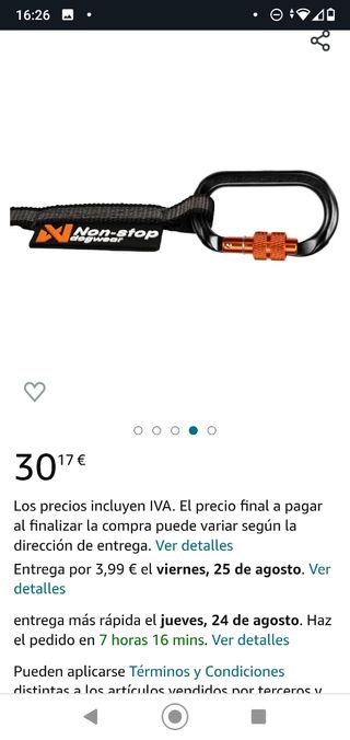 Extensión correa doble non stop dogwear