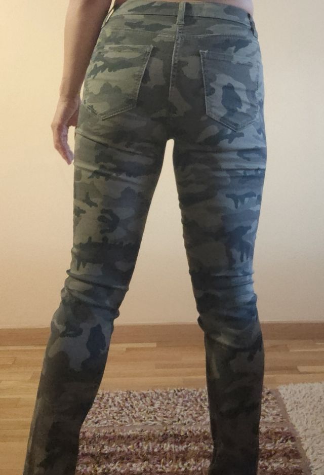 Pantalón vaquero militar