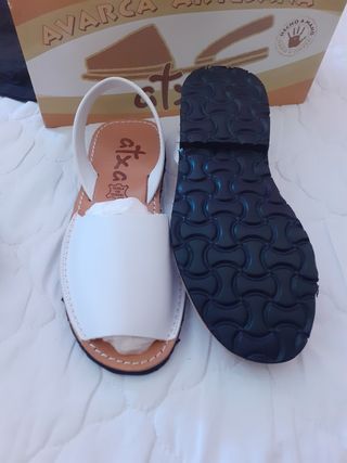 Avarcas de piel auténtica de mallorca