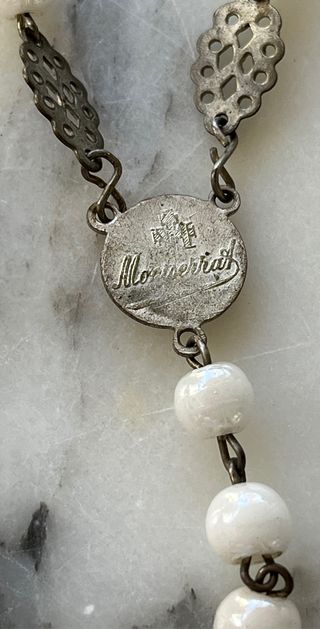 Antiguo rosario Virgen de Montserrat