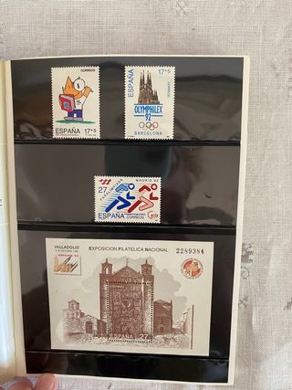 Libro de emisiones sellos España y Andorra 92 💎🥇