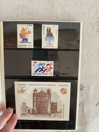 Libro de emisiones sellos España y Andorra 92 💎🥇