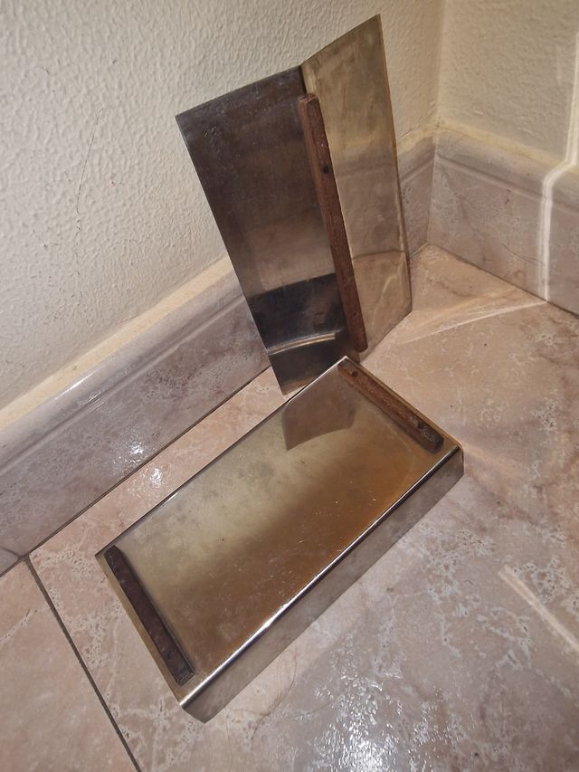 Caja acero inoxidable y madera 20x12x5cm