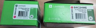 Cartucho tóner Lexmark color magenta