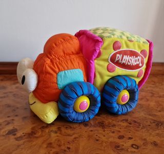 Locomotora playskool motorizada y blandita