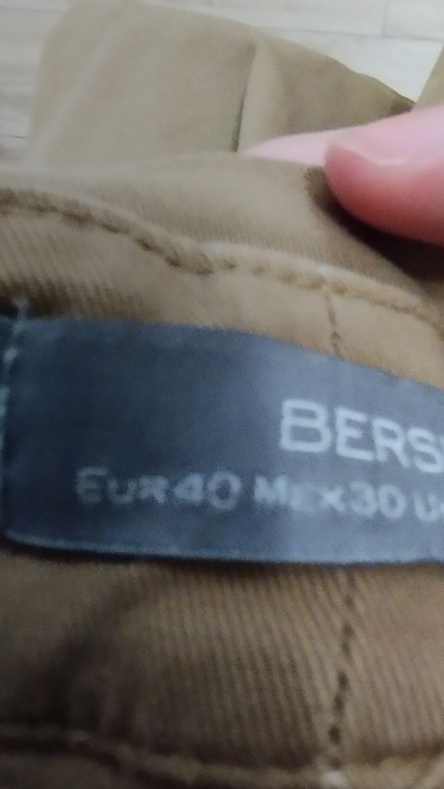 Pantalon marrón mujer