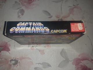 Captain Commando Super Nintendo SNES PAL