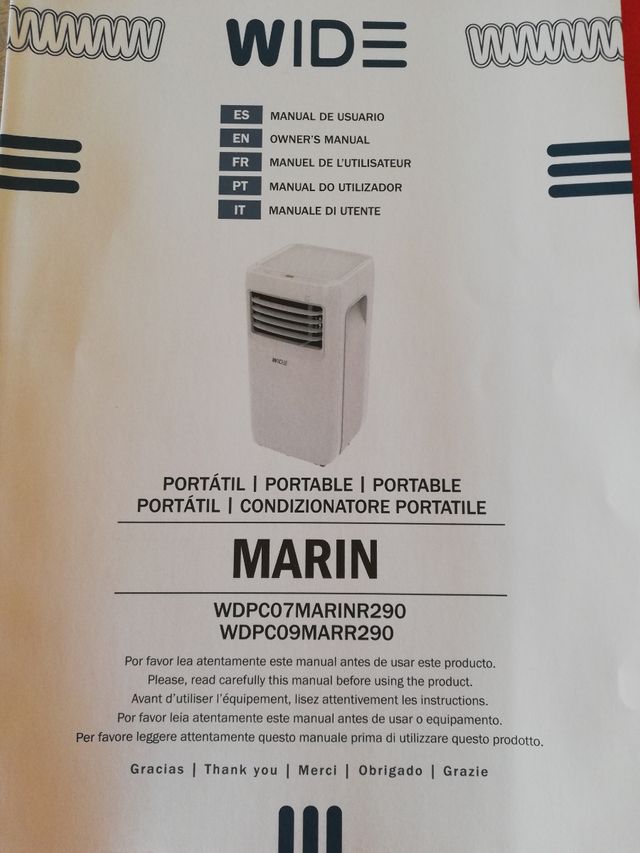 Aire acondicionado portatil