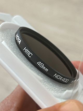 Filtro de Densidad Neutra Hoya ND400 49mm