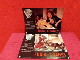 Fotocromos cine FURIA de Titanes. Completo, cartel