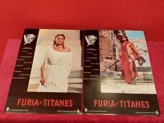 Fotocromos cine FURIA de Titanes. Completo, cartel