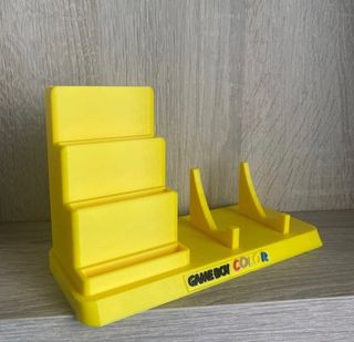 Soporte stand Game Boy Color 4 porta juego amarill