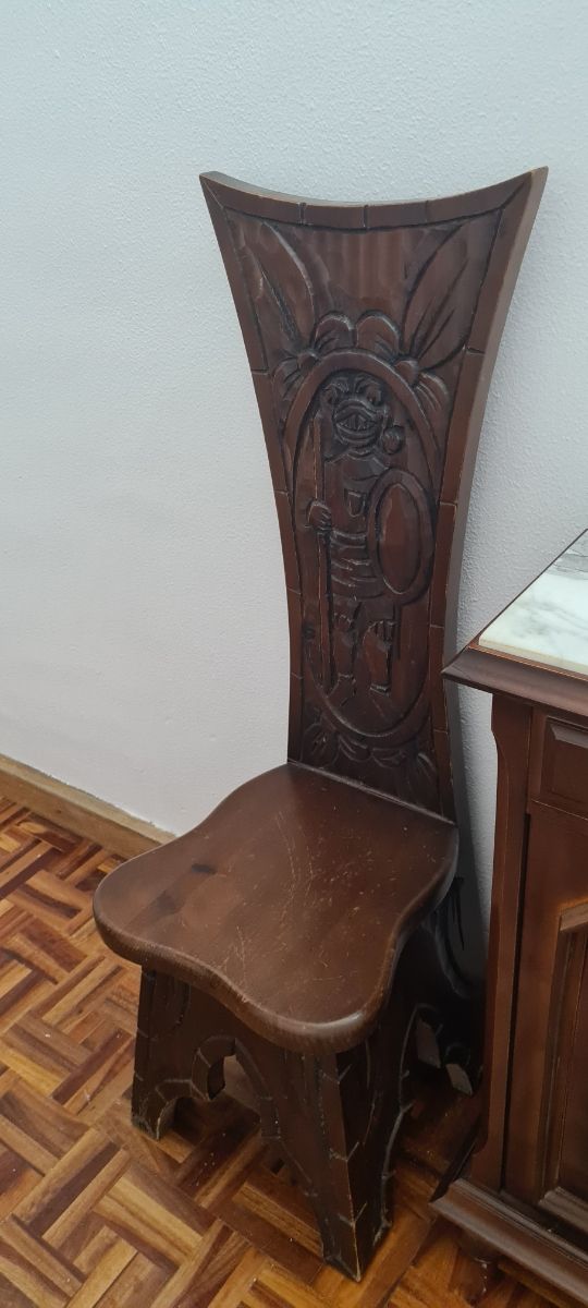 Silla vintage "knight"