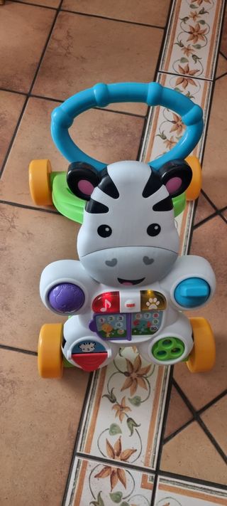 Andador correpasillos zebra