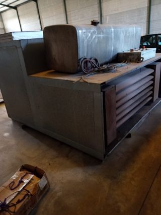 Motor de ventilación de cabina de pintura