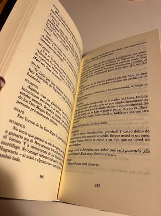Libro Harry Potter y el legado maldito