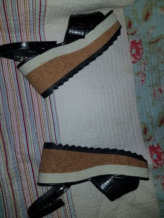 Sandalias plataforma n°38