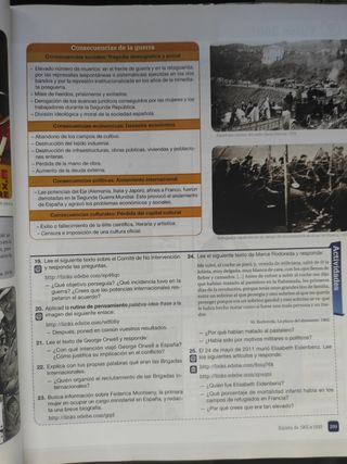 Libro Geografía e historia 4° eso