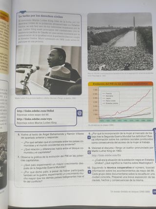 Libro Geografía e historia 4° eso