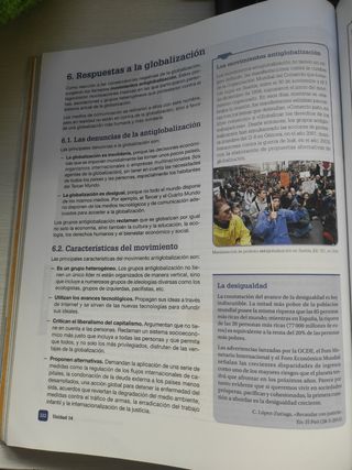 Libro Geografía e historia 4° eso