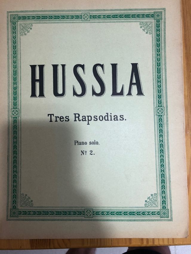 Rapsodia de Hussla (piano solo núm 2)