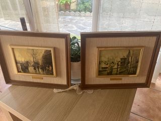 lote de dos cuadros
