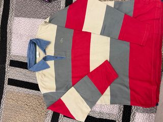 Polo  Lacoste original , hombre t XL rayas