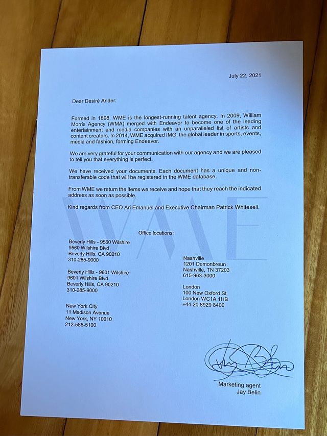 Autógrafo de Javier Bardem