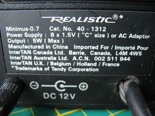 Vintage Tandy Realistic Minimus-0.7 altavoces