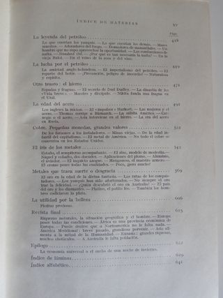 Las Riquezas de la Tierra.  Semjonow, J. 1940