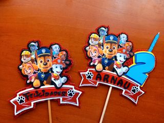 Velas personalizadas patrulla canina 