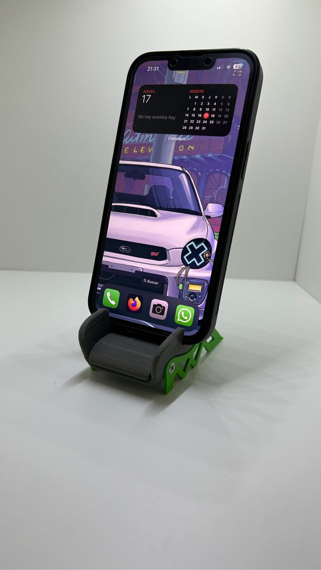 soporte smartphone- tipo backet- impresion 3d