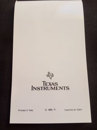 Calculadora cientifica vintage