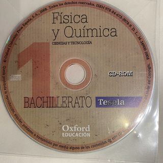 Libro de texto 1 Bachillerato Física y Quimica