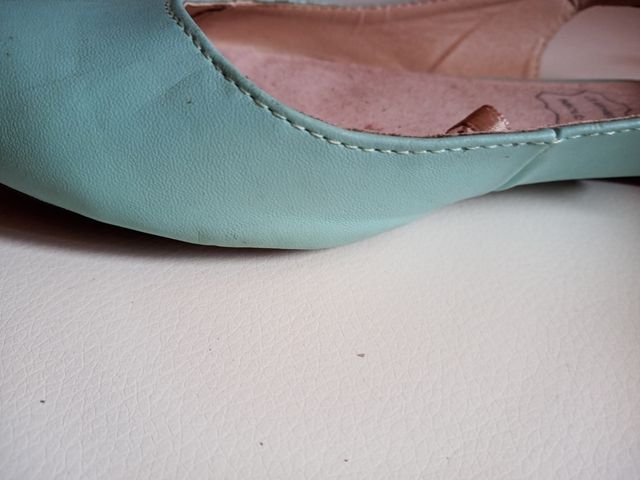 Zapatos planos abertura trasera