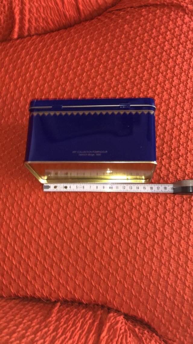 Scatola di latta Pompadour