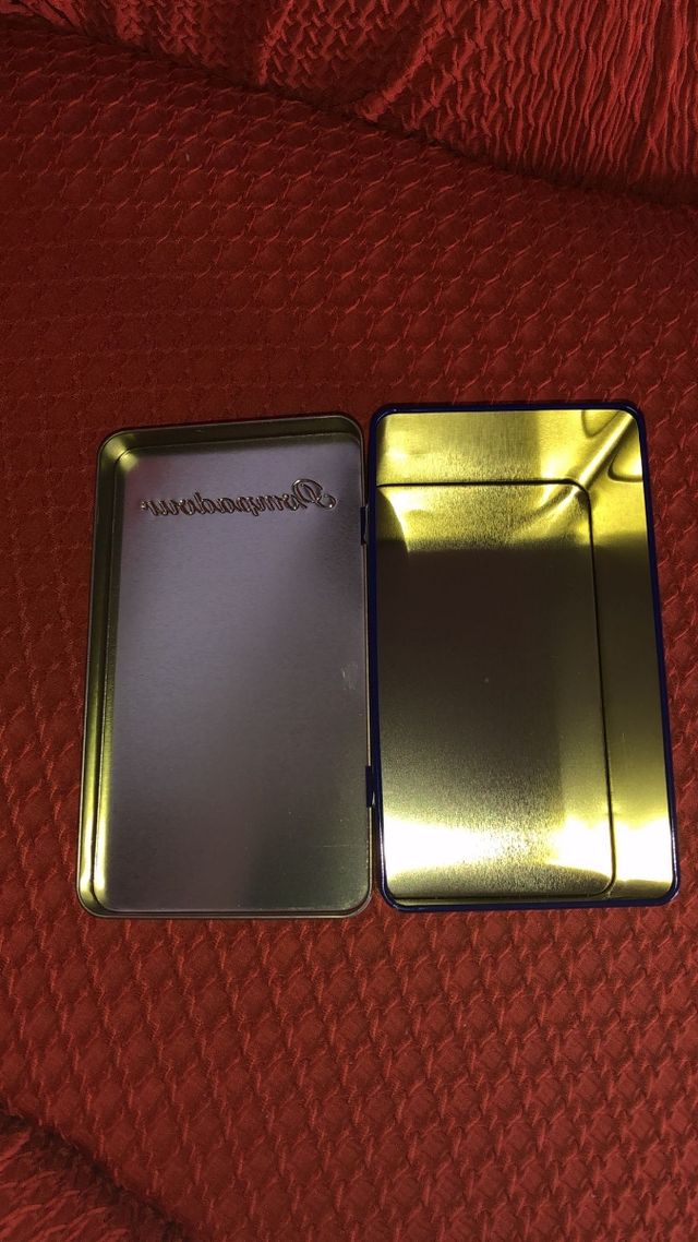 Scatola di latta Pompadour