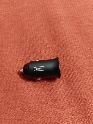 Cargador batería coche 12 V USB 
