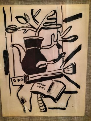 Impresión George Braque y Fernand Leger