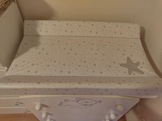 bañera bebé y cajonera