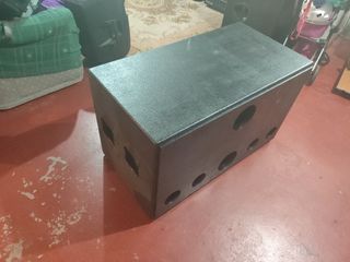 Subwoofer pasa banda doble 15 pulgadas